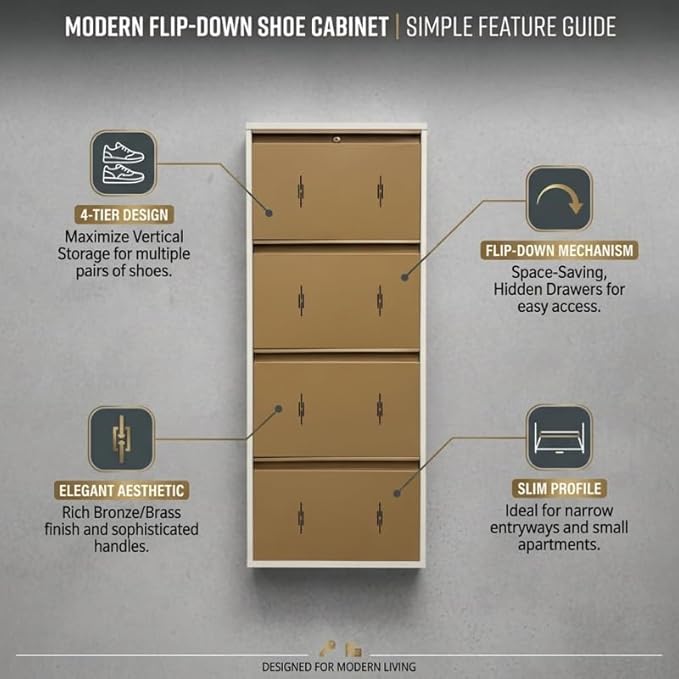 Metal Shoe Rack Supplier in Noida – Modern & Durable Shoe Storage Solutions