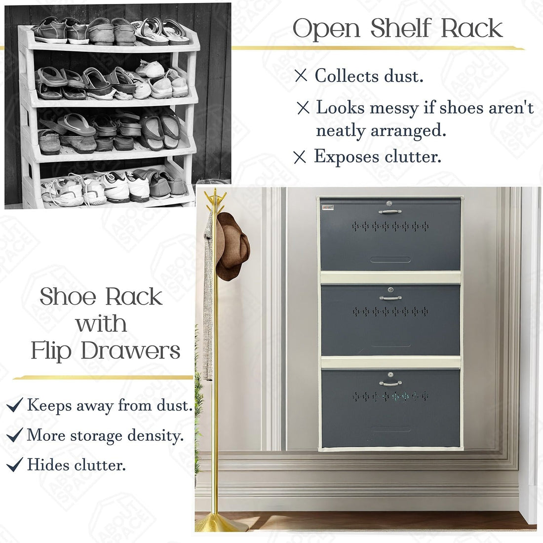 Metal Shoe Rack Supplier in Rohini – Best Quality Storage Solutions for Your Home