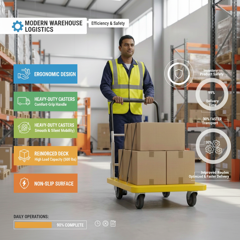 Heavy Duty Platform Trolley – The Best Solution for Easy Material Handling